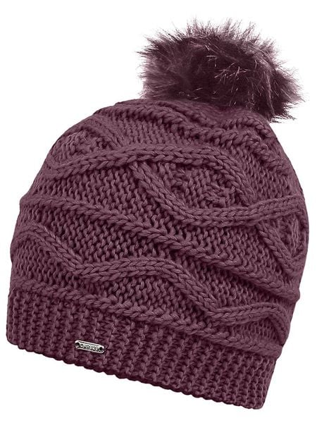 Dare 2b Czapka beanie "Remind II" w kolorze ciemnofioletowym rozmiar: onesize. Różowe czapki Dare 2b, bez wzorów, z materiału. Za 74,11 zł.