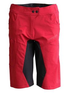 Zimtstern Szorty kolarskie "Taila" w kolorze czerwonym rozmiar: XL. Czerwone spodenki sportowe Zimtstern, xl, bez wzorów, rowerowe. Za 206,42 zł.