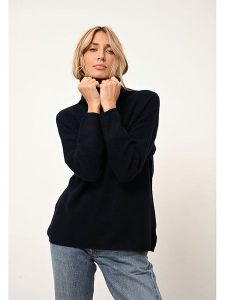 Just Cashmere Kaszmirowy golf "Blantyre" w kolorze granatowym rozmiar: S. Niebieskie golfy Just Cashmere, bez wzorów, z kaszmiru. Za 254,74 zł.