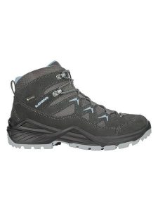 LOWA Buty turystyczne "Sirkos Evo GTX Mid Ws" w kolorze antracytowym rozmiar: 40. Czarne buty trekkingowe Lowa, z gore-texu, bez zapięcia. Za 571,03 zł.