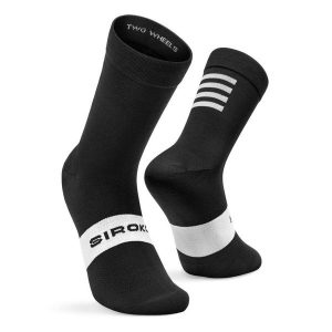 Skarpetki rowerowe unisex S1 Black Kapelmuur. Zielone skarpetki SIROKO, bez wzorów, z nylonu. Za 67,00 zł.