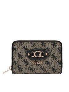 Guess Portfel Samantha Slg SWJT23 13140 Czarny. Czarne portfele Guess, z aplikacjami, z materiału. Za 264,99 zł.