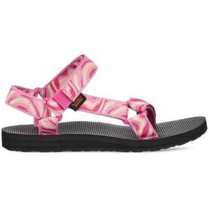 Buty do chodzenia damskie Teva Zappy. Czerwone buty trekkingowe Teva, z materiału, bez zapięcia. Za 417,00 zł.
