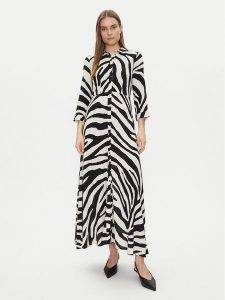 YAS Sukienka koszulowa Savanna 26022663 Beżowy Loose Fit. Brązowe kombinezony YAS, s, bez wzorów, z wiskozy, bez kołnierzyka, bez ramiączek. Za 219,99 zł.