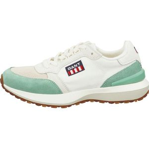 GANT Footwear Sneakersy "Abrilake" w kolorze turkusowo-kremowym rozmiar: 37. Białe trampki GANT Footwear, bez wzorów, bez zapięcia. Za 184,46 zł.
