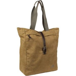 Torba Rowerowa Canvas Shopper 20 Litrów 42 X 34 X 14 Cm. Brązowe shopper bag GREENLANDS, bez wzorów, bez dodatków. Za 249,49 zł.