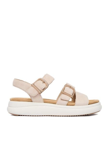 Remonte Sandały CEO-D0L50-60 Beżowy. Brązowe sandały Remonte, bez wzorów, ze skóry, bez obcasa, na płaskiej podeszwie, bez zapięcia. Za 389,99 zł.