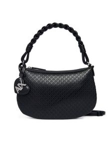 Armani Exchange Torebka XW002228 AF22632 UC001 Czarny. Czarne torebki klasyczne Armani Exchange, bez wzorów, ze skóry, bez dodatków. Za 629,99 zł.