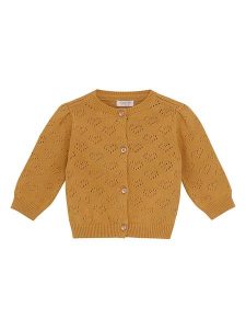 Noppies Kardigan w kolorze jasnobrązowym rozmiar: 68. Brązowe kardigany Noppies, z bawełny. Za 87,40 zł.