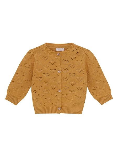 Noppies Kardigan w kolorze jasnobrązowym rozmiar: 80. Brązowe kardigany Noppies, z bawełny. Za 87,40 zł.