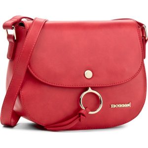 Torebka MONNARI - BAG1800-005 Red. Czerwone torebki klasyczne marki Monnari, ze skóry ekologicznej. W wyprzedaży za 129,00 zł.