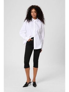 Kaffe Rybaczki dżinsowe - Skinny fit - w kolorze czarnym rozmiar: 38. Czarne rurki Kaffe. Za 126,99 zł.