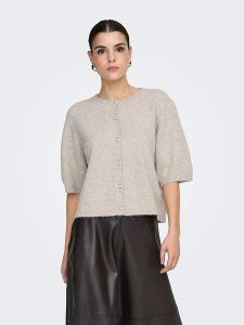 JDY Kardigan "Rue Life" w kolorze beżowym rozmiar: L. Brązowe kardigany JDY. Za 101,47 zł.