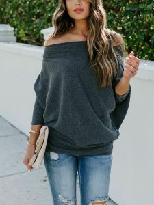 LA Angels Sweter w kolorze antracytowym rozmiar: S. Czarne swetry oversize LA Angels, s, bez wzorów, bez ramiączek. Za 130,99 zł.