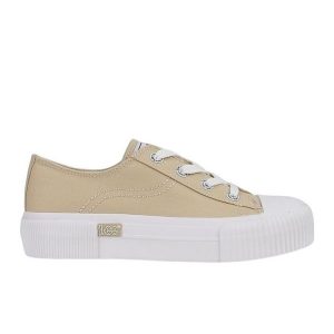Buty trampki Lee Isla C 50251001 33F beżowe beżowy. Brązowe trampki bez wzorów, z gumy, bez zapięcia. Za 213,08 zł.