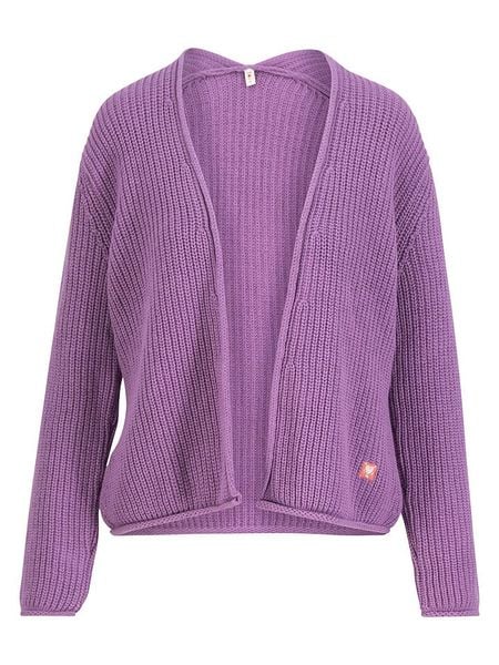 Blutsgeschwister Kardigan w kolorze fioletowym rozmiar: XL. Różowe kardigany Blutsgeschwister. Za 264,95 zł.