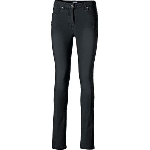 Heine Dżinsy - Slim fit - w kolorze czarnym rozmiar: 40. Czarne jeansy Heine, bez wzorów. Za 61,60 zł.