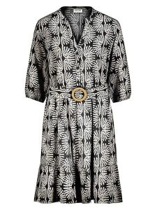 Sublevel Sukienka w kolorze czarnym rozmiar: XS. Czarne sukienki Sublevel, na co dzień, xs, bez wzorów, z tkaniny, bez kołnierzyka, bez ramiączek, midi, proste. Za 82,99 zł.