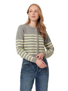 Scotch & Soda Kardigan w kolorze szaro-żółtym rozmiar: L. Szare kardigany Scotch & Soda. Za 165,99 zł.