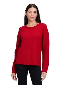 Betty Barclay Sweter w kolorze czerwonym rozmiar: 42. Czerwone swetry oversize Betty Barclay, bez wzorów, bez ramiączek. Za 113,99 zł.