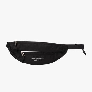 Saszetka nerka turystyka unisex Swedemount Trail Waistbag wodoodporna. Czarne nerki i saszetki SWEDEMOUNT, bez wzorów. W wyprzedaży za 72,00 zł.