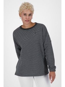 Alife and kickin Bluza "DeniseAK" w kolorze antracytowym rozmiar: M. Czarne bluzy Alife and Kickin, m, bez wzorów, z bawełny, bez kaptura. Za 118,95 zł.