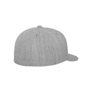 Czapka Flexfit premium 210. Szare czapki FLEXFIT, bez wzorów, z elastanu, eleganckie. Za 88,90 zł.