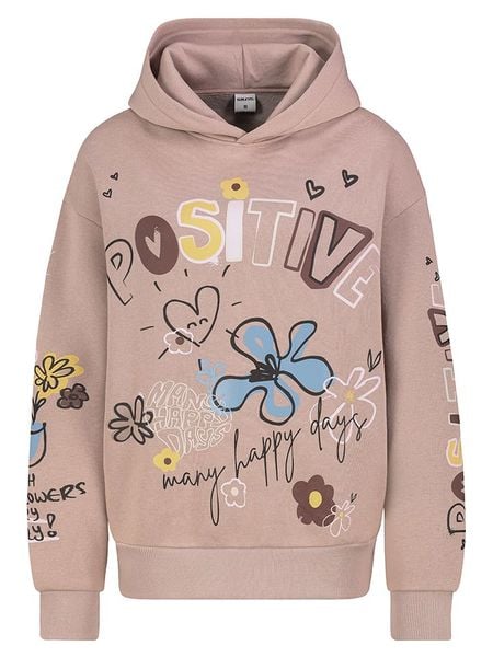 Sublevel Bluza w kolorze jasnoróżowym rozmiar: XS. Różowe bluzy Sublevel, xs, bez wzorów, z kapturem. Za 110,04 zł.