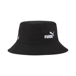 Kapelusz typu bucket z logo No. 1 ESS PUMA Black. Czarne kapelusze Puma, bez wzorów, klasyczne. Za 99,00 zł.