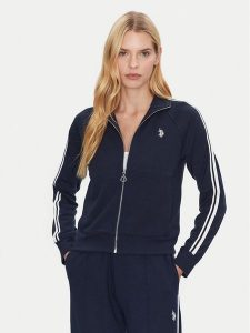 U.S. Polo Assn. Bluza WUP1038 Granatowy Regular Fit. Niebieskie bluzy U.S. Polo Assn., s, bez wzorów, z syntetyku, bez kaptura. Za 199,99 zł.