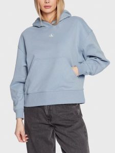 CALVIN KLEIN UNDERWEAR Bluza w kolorze błękitnym rozmiar: L. Niebieskie bluzy Calvin Klein Underwear, l, bez wzorów, z bawełny, z kapturem. Za 303,06 zł.