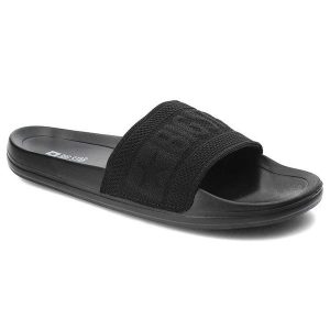 Czarne Klapki Big Star Wodoodporne Buty Damskie. Czarne klapki Big Star, z aplikacjami, dziergany, bez obcasa. Za 79,99 zł.