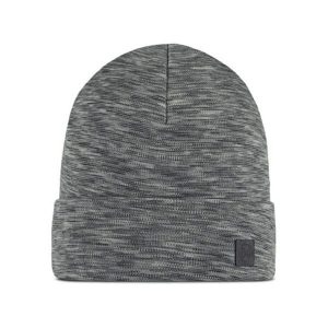 Czapka zimowa z wełny merino heavyweight. Szare czapki Buff, bez wzorów, z wełny, sportowe. Za 129,99 zł.