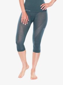 Legginsy termoaktywne damskie Ortovox 120 Comp Light Short Pants. Zielone legginsy ORTOVOX, bez wzorów, z materiału. Za 340,99 zł.