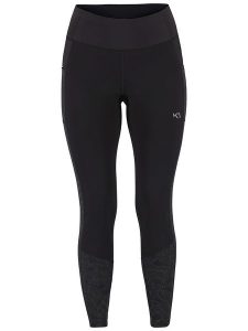 KARI TRAA Legginsy termiczne "Vilde" w kolorze czarnym rozmiar: XS. Czarne legginsy Kari Traa, xs, bez wzorów, outdoorowe. Za 210,81 zł.