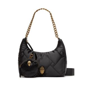 Torebka Kurt Geiger. Czarne torebki klasyczne Kurt Geiger, bez wzorów, bez dodatków. Za 619,99 zł.