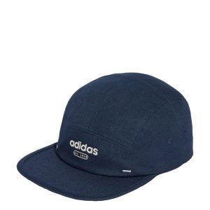 Czapka Canvas 5 Panel. Białe czapki ADIDAS, bez wzorów, z bawełny. Za 89,95 zł.
