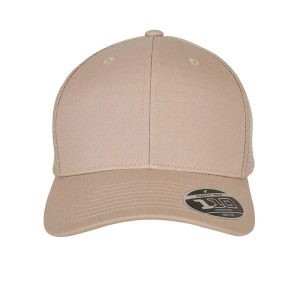 110 Czapka Z Daszkiem Ripstop Z Haftem. Zielone czapki FLEXFIT, bez wzorów. Za 84,99 zł.