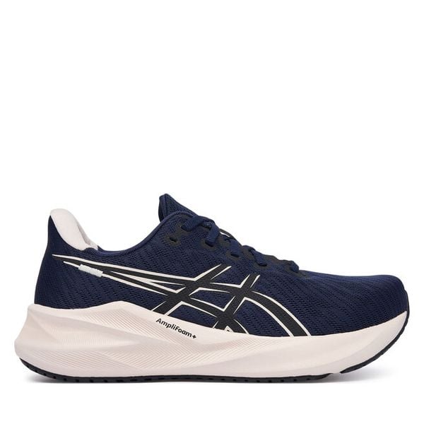 Buty do biegania Asics. Niebieskie buty sportowe ASICS, bez wzorów, bez zapięcia, do biegania. Za 329,99 zł.
