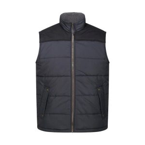 Kurtka puchowa bez rękawów Regatta Altoona. Czarne kurtki Regatta, bez wzorów, z puchu, bez kaptura. Za 260,50 zł.