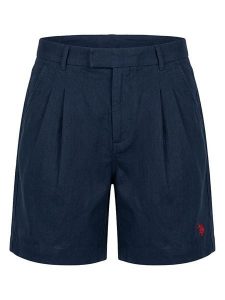 U.S. Polo Assn. Szorty w kolorze granatowym rozmiar: M. Niebieskie szorty U.S. Polo Assn., bez wzorów, z bawełny. Za 174,95 zł.
