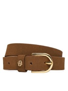 BOSS Pasek Scarlet-Bb-Sd-G_Sz25 50522643 Brązowy. Brązowe paski Boss, bez wzorów, ze skóry. Za 379,99 zł.