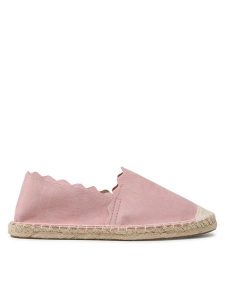 Jenny Fairy Espadryle HZF065-01 Różowy. Czerwone espadryle Jenny Fairy, bez wzorów, z materiału, bez obcasa. Za 99,99 zł.