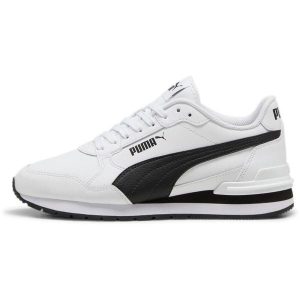 Adidasy Puma St Runner V4 L Jr, Kobiety. Białe buty sportowe Puma, bez wzorów, ze skóry ekologicznej, bez zapięcia. Za 290,00 zł.