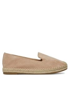 DeeZee Espadryle RS07-18 Beżowy. Brązowe espadryle DeeZee, bez wzorów, z materiału, bez obcasa. Za 89,99 zł.