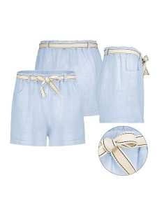 Eight2Nine Szorty w kolorze błękitnym rozmiar: L/XL. Niebieskie szorty Eight2Nine, bez wzorów. Za 87,95 zł.