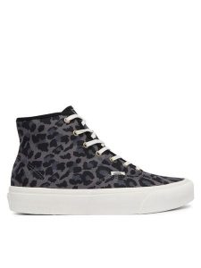 Vans Tenisówki Classic Slip On VN000EKKHR01 Czarny. Czarne trampki Vans, bez wzorów, z materiału, bez zapięcia. Za 399,99 zł.
