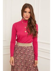 Soft Cashmere Golf w kolorze różowym rozmiar: 34/36. Różowe golfy Soft Cashmere, bez wzorów, z kaszmiru. Za 70,24 zł.