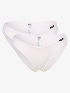SKINY Figi pakowane po 2 szt. Kobiety Bawełna biały, 38. Białe figi Skiny, bez wzorów, z bawełny. Za 109,95 zł.