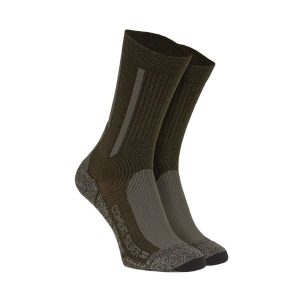 Skarpety X-SOCKS COMBAT SILVER 4.0 Grey Green. Szare skarpetki X-Socks, bez wzorów. W wyprzedaży za 85,00 zł.